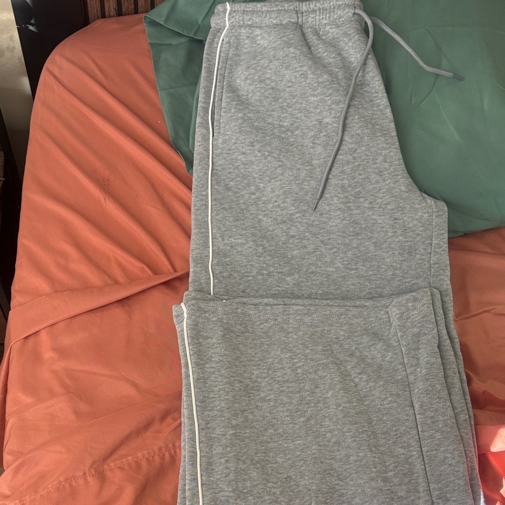 Gray Kids Sweatpants